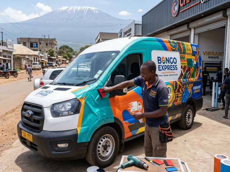 Vehicle Branding Moshi Xpress